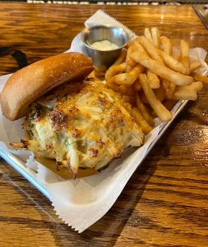 Crab Cake Sandwich
