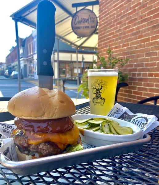 Smoked Whiskey Burger