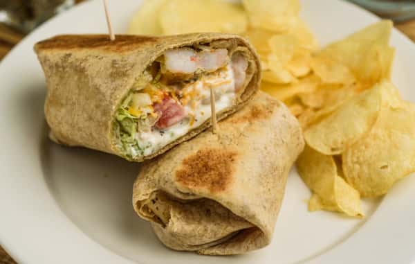 traditional shrimp wrap