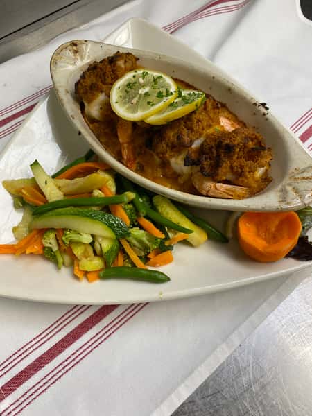 Stuffed Shrimp Casserole
