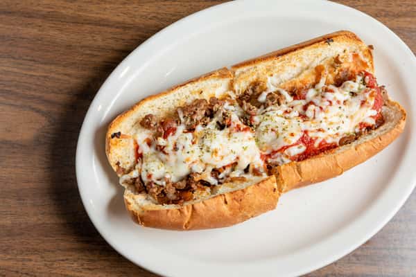 Pizza Steak Large Sub
