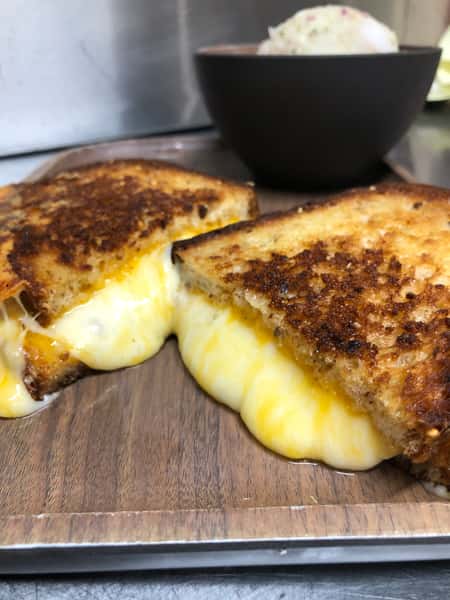 Four Cheese Grilled Cheese