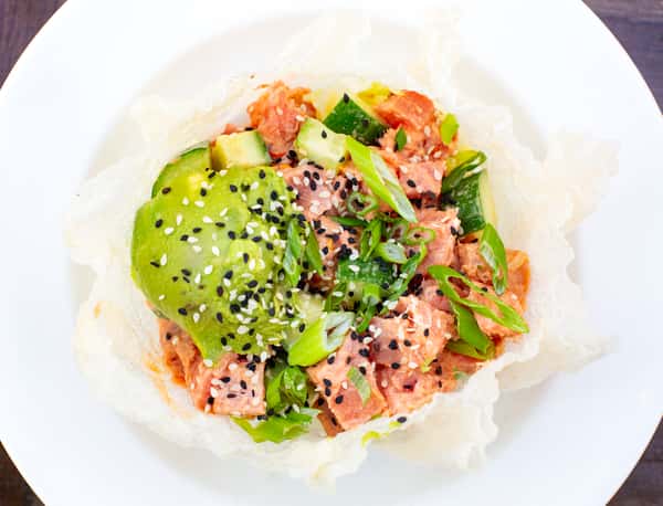 Tuna Poke Chips