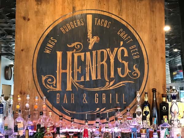 Henry's bar sign