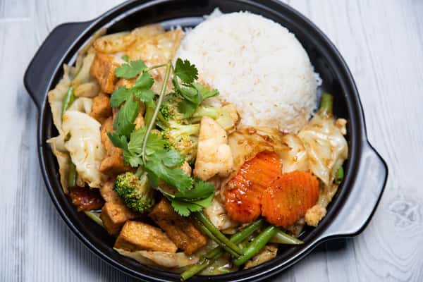 Honey Onion Ginger Vegetables / Rau Củ Xào Hành Gừng