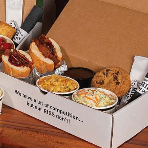 Boxed Meal: Sandwich, 2 Sides