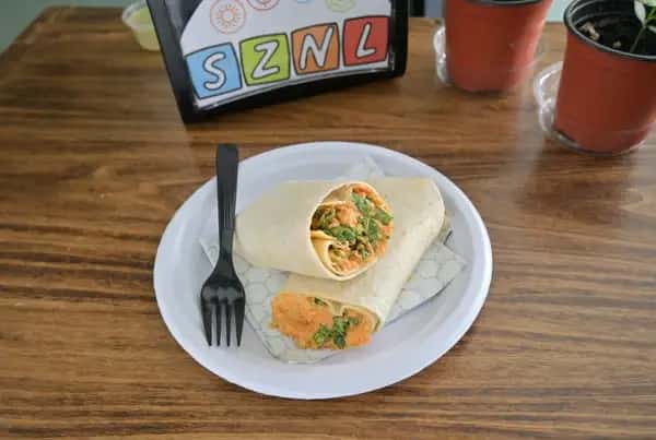 Carrot Tuna Wrap