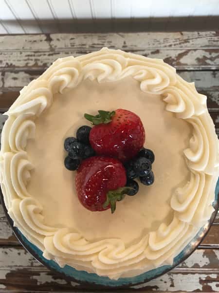 Red, White, and Blue Cake