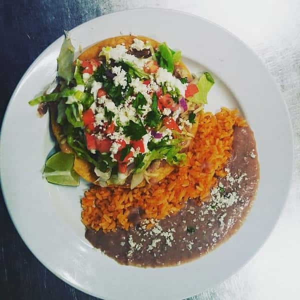 refried beans and rice