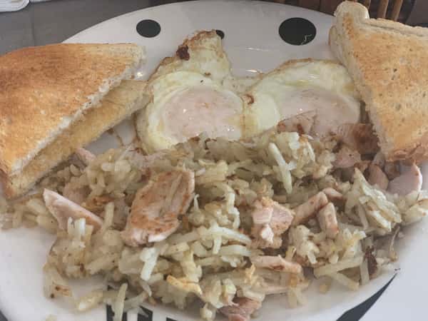 Turkey Hash n Eggs