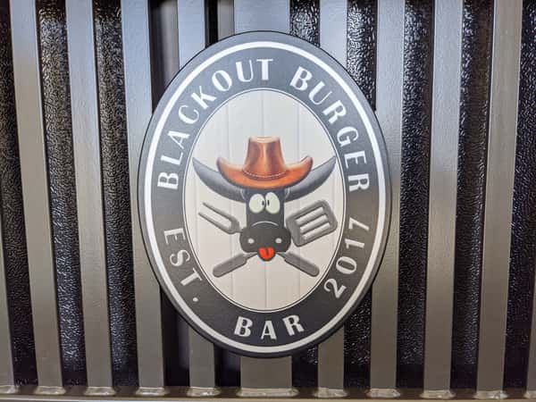 blackout burger bar logo