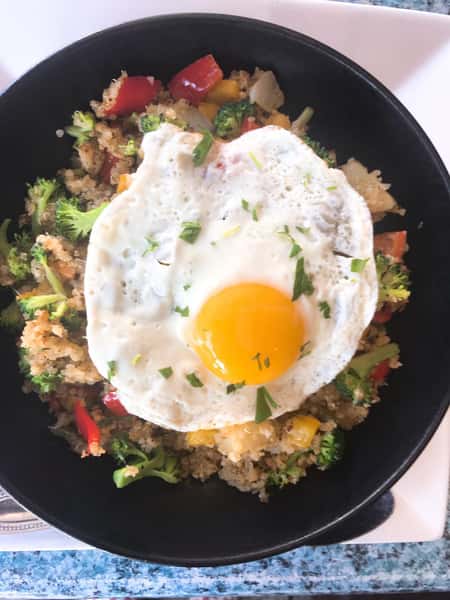 Quinoa and Egg Bowl