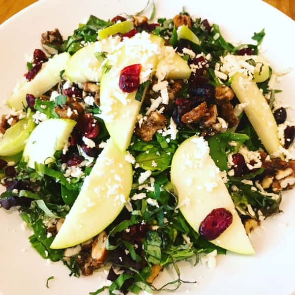 Apple Walnut Cranberry Salad