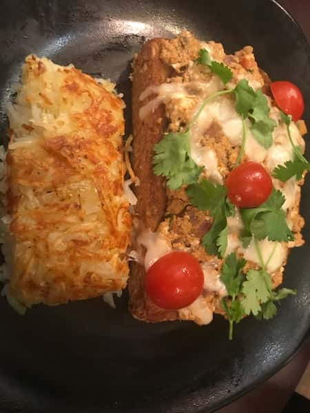 Masala Egg Toast