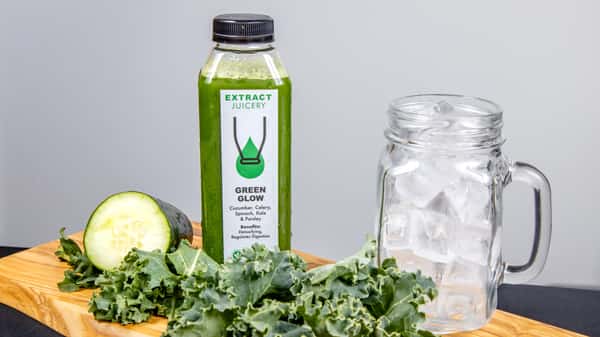 Green Glow Bottled Juice