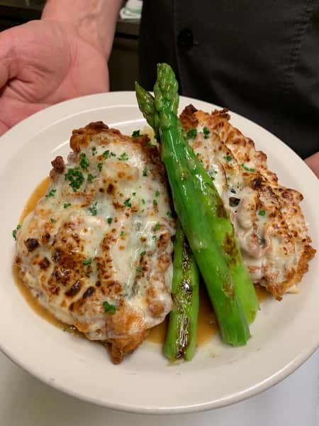 Southern Fried Chicken Saltimbocca
