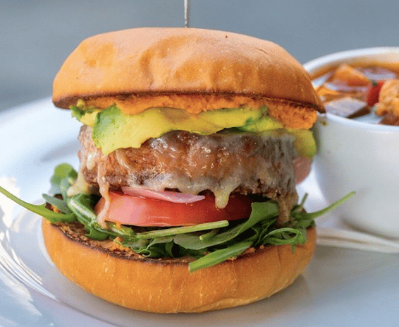 veggie burger