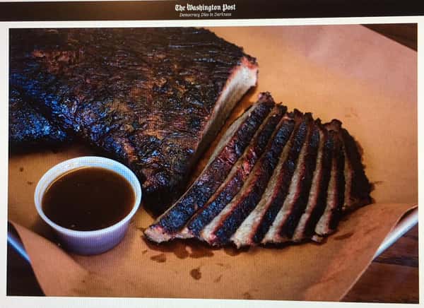 Sliced Brisket Plate