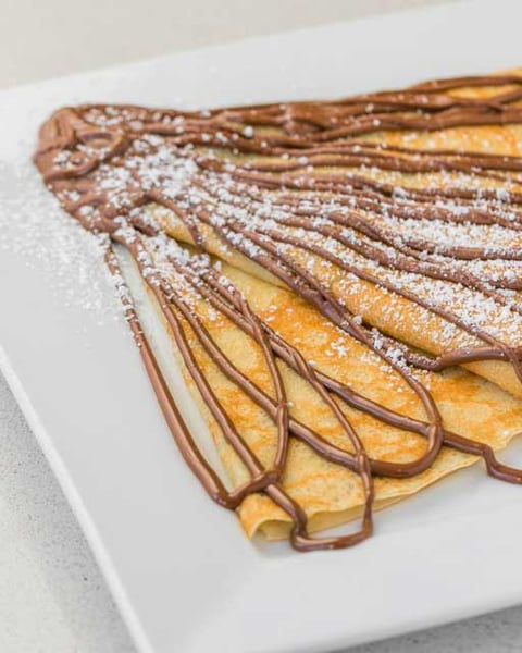 nutella crepe