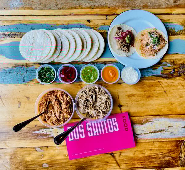 Menu Dos Santos Tacos Restaurant in CO