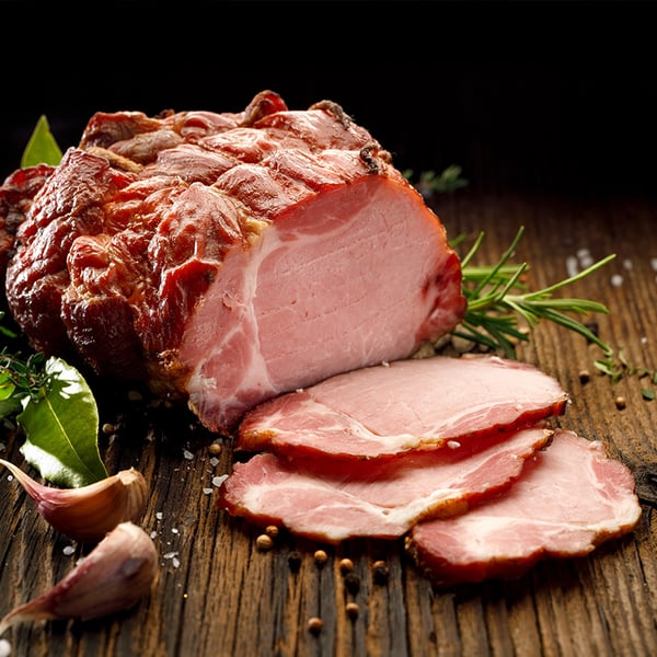 Rustic ham