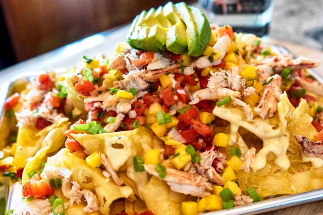 Crab Nachos - The Claw House - Seafood Restaurant in Murrells