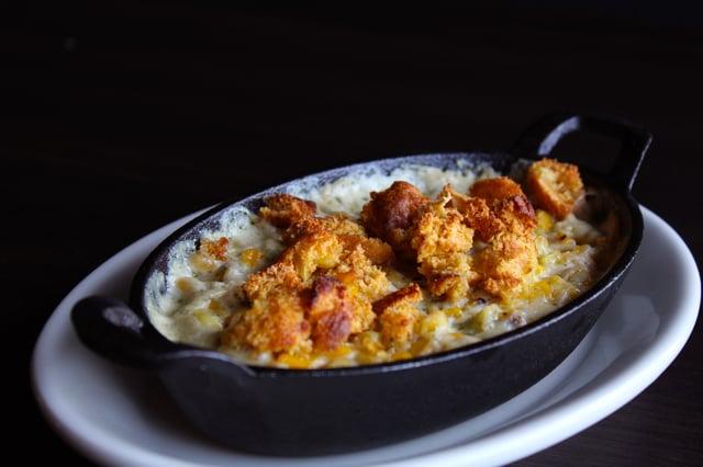 Creamy Goat Cheese & Jalapeño Corn