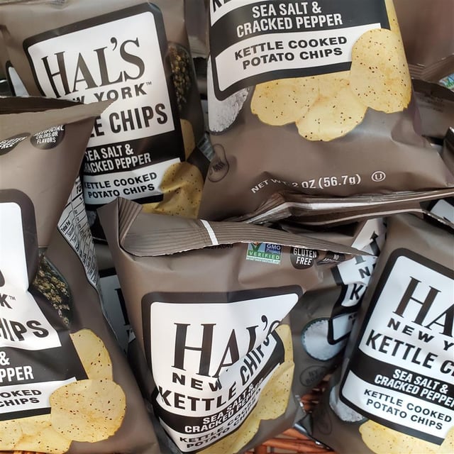 Hal's Chips - Sea Salt and Cracked Pepper