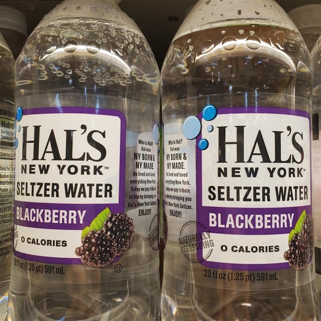 Hal's Blackberry Seltzer