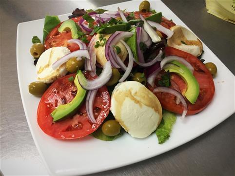 Mozzarella Caprese Salad