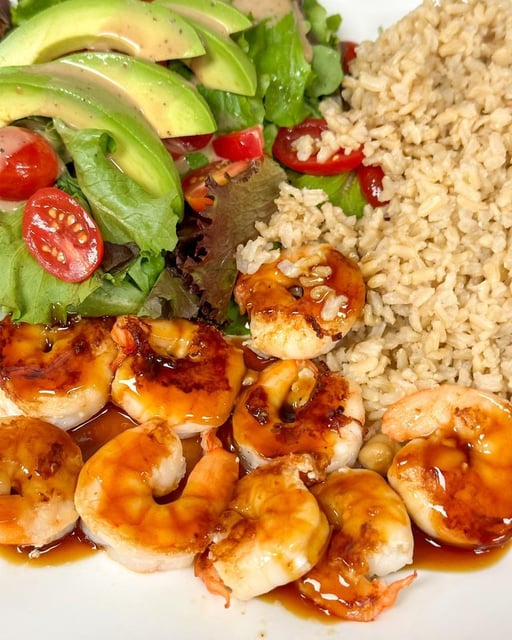 Shrimp Teriyaki Platter