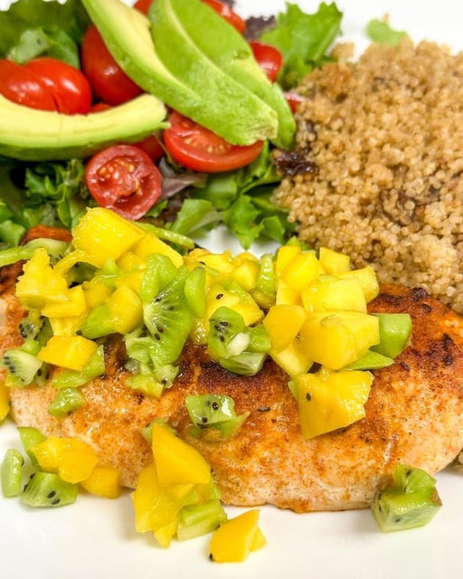 Marinated Salmon Filet Platter