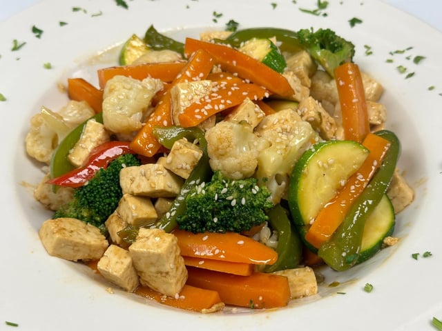 Tofu Sesame & Vegetable Stir Fry