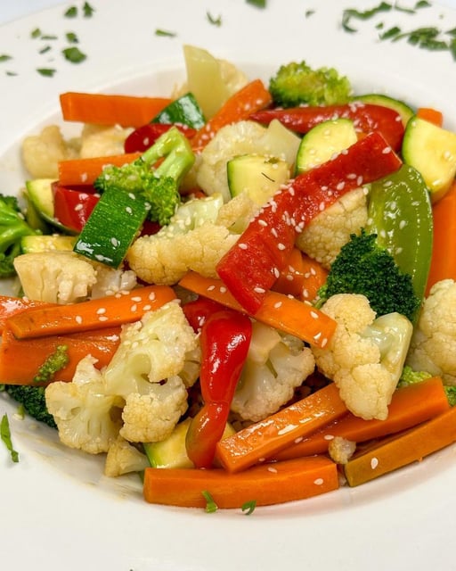 Sesame & Vegetable Stir Fry