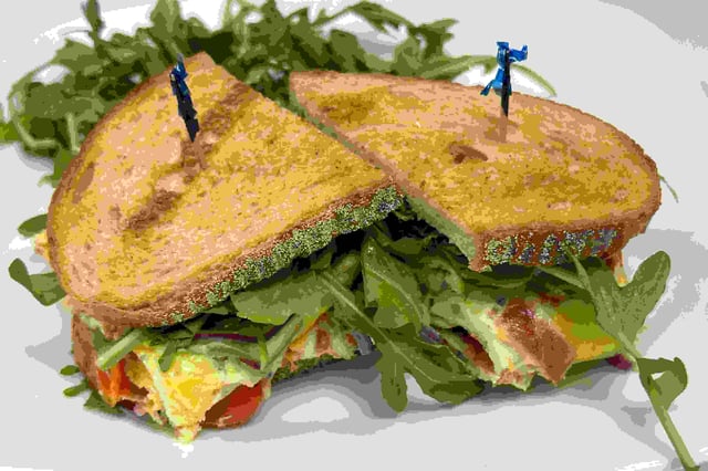 BLT Egg Explosion Sandwich