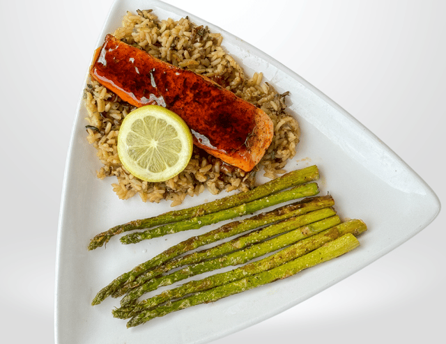 Bourbon Street Salmon - Fish Tales - Seafood Restaurant in Flowery