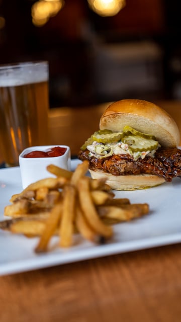 Hot Chicken Sandwich