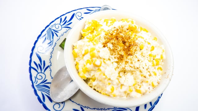 Elote Con Crema