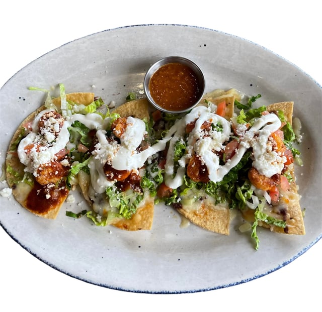 8 Piece Marinated Shrimp Tostaditas