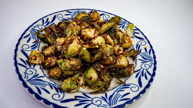 Charred Brussels Sprouts