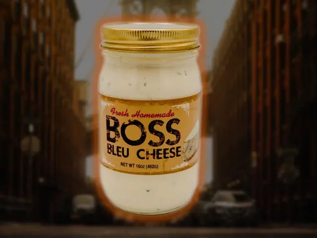 Blue Cheese 16oz Jar - Buffalo Boss - Chicken Wings Restaurant in