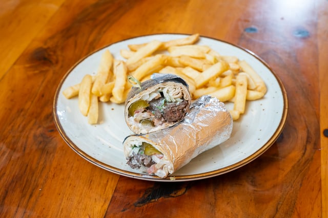 Beef Kafta Wrap