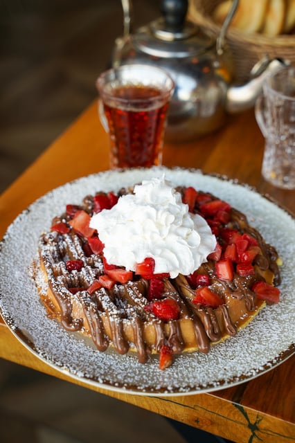 Strawberry Nutella Waffle