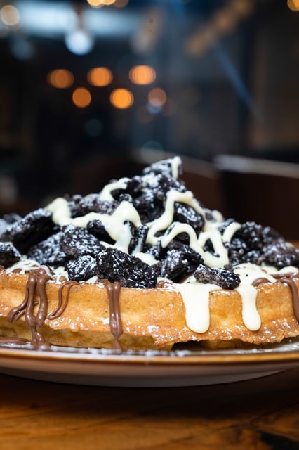 Cookies n Cream Ice Cream Waffle