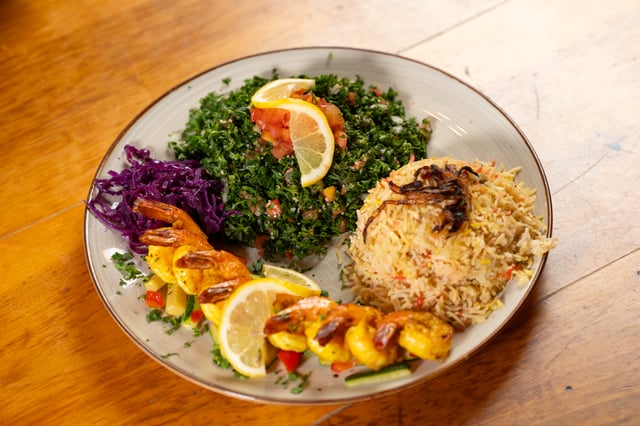 Grilled Shrimp Plate