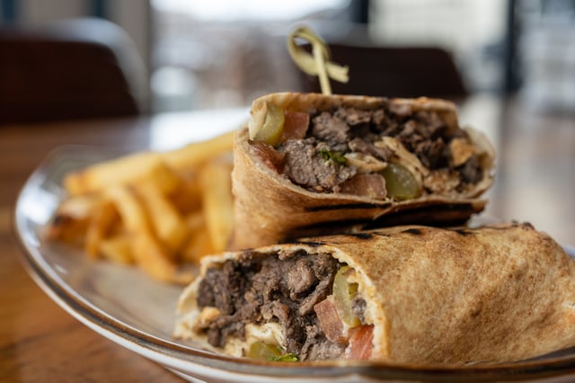 Beef Shawarma Wrap