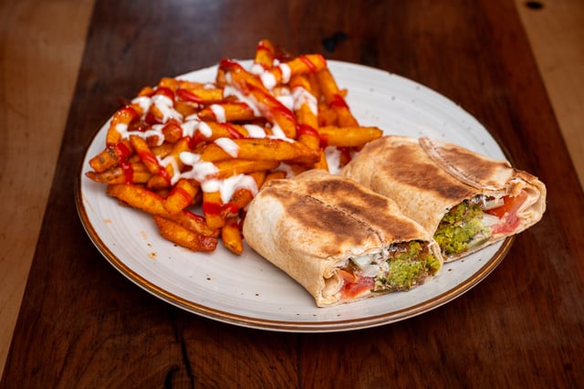 Falafel wrap