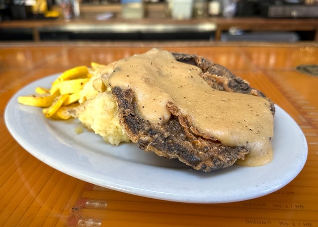 Rotating Vegetarian Special: Fried Portabella
