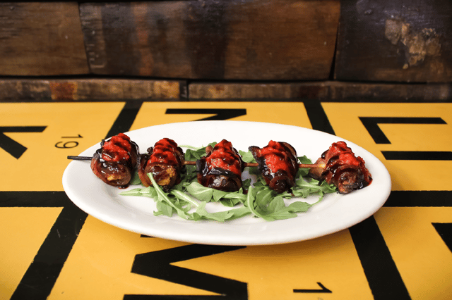 Bacon Wrapped Dates