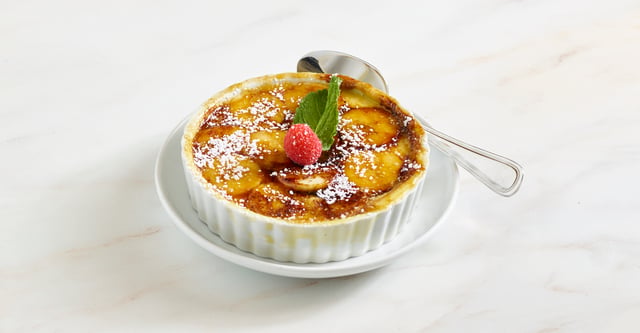 Banana Crème Brulee